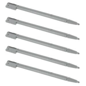 PLASTIC STYLUS FOR NINTENDO DS - 5 PACK GREY0